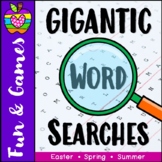 GIGANTIC WORD SEARCHES for Easter, Spring and Summer