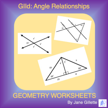 Preview of GIId: Angle Relationships