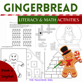 DECEMBER no prep math and literacy Christmas | winter | gi