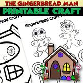 GINGERBREAD MAN Printable Craft Project | HOLIDAY ACTIVITY
