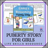 GIRL PUBERTY STORY - Changes in Body and Puberty Education