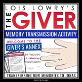 The Giver Activity - Memory Transmission to Jonas Simulati