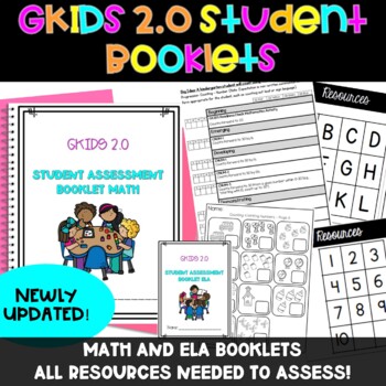 Preview of GKIDS 2.0 Student Booklets  ** FULL GKIDS 2.0 for each Student**