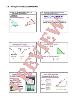 Preview of GL55 - Introduction to Trigonometry SMARTBOARD