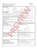 GL8AH - Intro to Proofs: Properties and Postulates HANDOUT