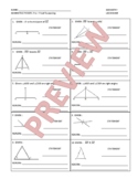 GL8BH - Geometric Proofs: Pre-proof Reasoning HANDOUT