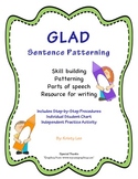 GLAD Sentence Patterning Packet