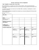GLC 2O0 Careers - Resume & Cover Letter Assignment with Rubric
