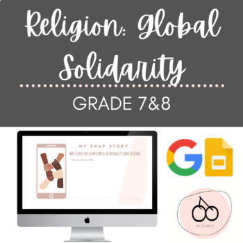 Preview of GLOBAL SOLIDARITY TASK - CATHOLIC - "SNAP STORY"