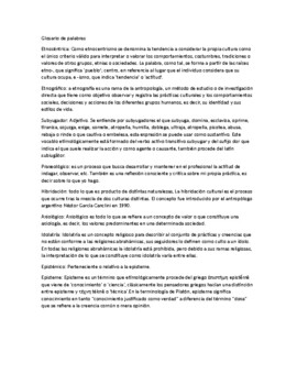 Preview of GLOSARIO DE PALABRAS DE HISTORIA