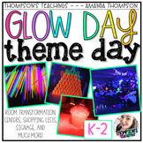 GLOW DAY Room Transformation - Glow In The Dark Party Acti