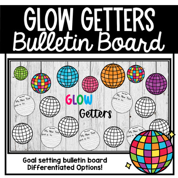 Preview of GLOW Getters New Year Bulletin Board