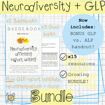 Preview of Gestalt Language Processing & Neurodiversity BUNDLE | IEP Goals | Speech therapy