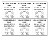 GLUE CONTROL SIGNS