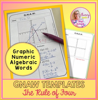 Preview of GNAW and the Rule of Four Editable Templates