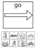 GO Core Word Coloring Sheet