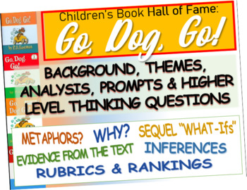 Preview of GO DOG, GO - Children's Book Hall of Fame - slides, handouts, & more