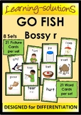 GO FISH Card Game - BOSSY R - 8 Sets - air, ar, are, er, i
