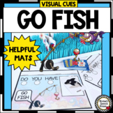 GO FISH VISUAL CUE MATS Speech Therapy AUTISM NO PREP