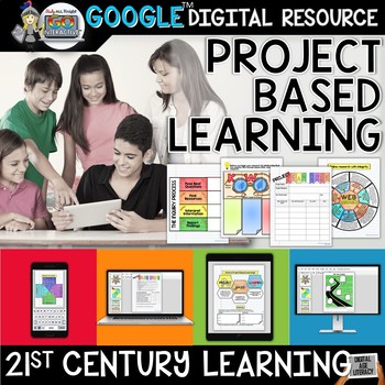 Preview of Project Based Learning Activities Digital Notebook for Google Drive