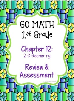 Preview of GO MATH! 1st grade Chapter 12 Review & Test (answer key included)