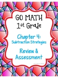 GO MATH! 1st grade Chapter 4 Review & Test (answer keys included)