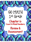 GO MATH! 1st grade Chapter 6 Review & Test (answer key included)