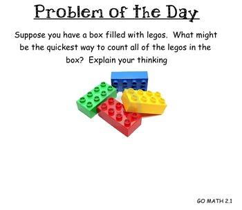 Preview of GO MATH Chapter 2 Problem of the Day
