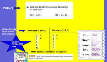 Preview of GO MATH GRADE 5- UNIT 1 LESSONS 1.10 AND 1.11