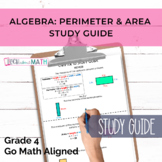 GO Math Aligned Gr. 4 Chapter 13 Study Guide (Algebra: Per