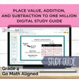 GO Math Aligned Grade 4 Chapter 1 Digital Study Guide Roun