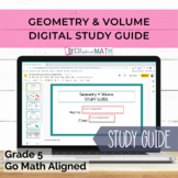 GO Math Aligned Grade 5 Chapter 11 Digital Study Guide Geo
