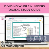 GO Math Aligned Grade 5 Chapter 2 Study Guide (Whole Numbe