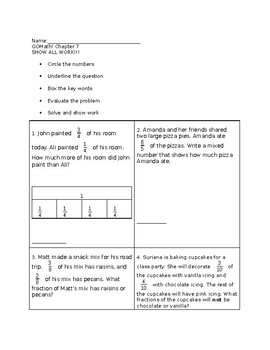 Preview of GO Math! Grade 4 Chapter 7
