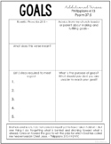 GOALS: BIBLE LESSON for TEENS | Sunday School Discussion Activity