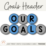 Goals Header - FREE