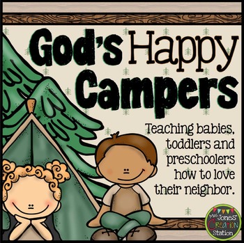 Preview of GOD'S HAPPY CAMPERS: A GOOD SAMARITAN BIBLE LESSON