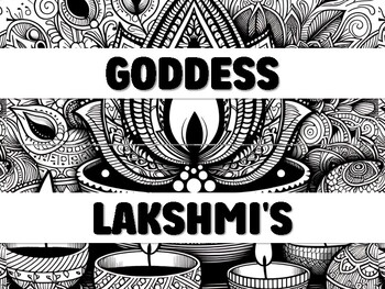 Preview of GODDESS LAKSHMI'S GRACE, IN EVERY PLACE, HAPPY DIWALI! Diwali Bulletin Board
