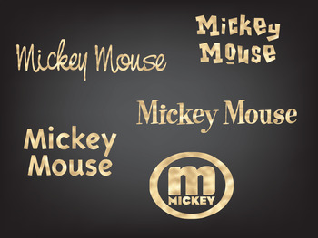 GOLD MICKEY MOUSE, Baby clipart, Mickey head clip art, Transparent ...