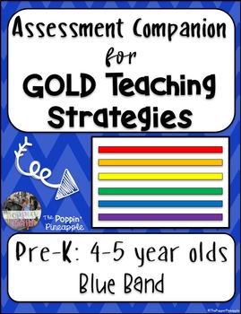 Preview of Assessment Companion for GOLD Teaching Strategies (Pre-K)