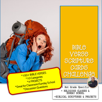 Preview of BIBLE VERSE SCRIPTURE CARDS CHALLENGE