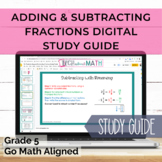 GOMath Aligned Grade 5 Ch. 6 Digital Study Guide Adding & 