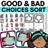 GOOD AND BAD CHOICES Sorting Activity and Printable Worksh