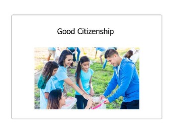 Preview of GOOD CITIZENSHIP