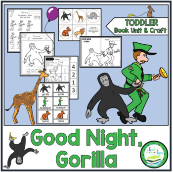 good night gorilla book and plush package