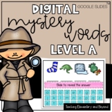 GOOGLE Classroom™ 40 Level A Mystery Sight Words for Dista