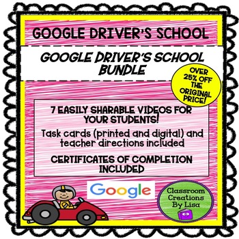 Preview of GOOGLE DRIVER'S SCHOOL BUNDLE