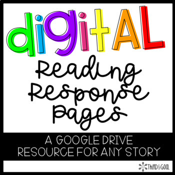 Google Drive Comprehension Worksheets and Graphic Organizers