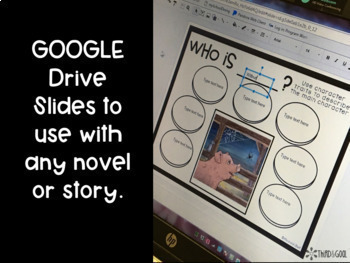 GOOGLE Drive Comprehension Worksheets and Graphic Organizers by Third