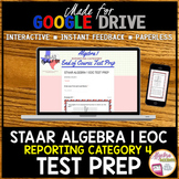 GOOGLE FORMS STAAR ALGEBRA 1 EOC Review Reporting Category
